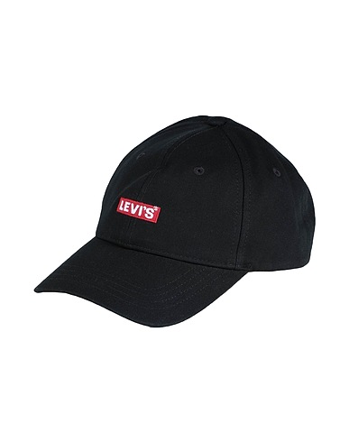 LEVI'S Hat CAP - BABY TAB LOGO Black 100% Cotton