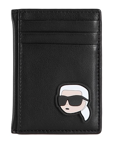KARL LAGERFELD PICCOLA PELLETTERIA K/IKONIK 2.0 SEASONAL NS CH Nero 100% Poliuretano