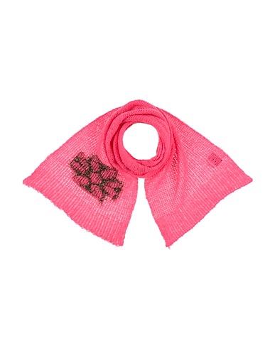 ALESSIA SANTI Scarves and foulards Pink 64% Alpaca wool, 20% Polyamide, 10% Wool, 6% Metallic fiber