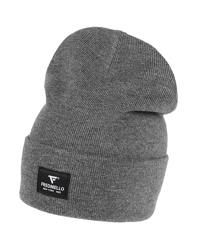 FRED MELLO Cappello Grigio 100% Acrilico