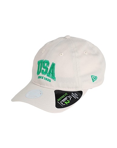 NEW ERA Hat WMNS REPREVE USA 9TWENTY NEWERA  
 Light grey 100% Recycled polyester