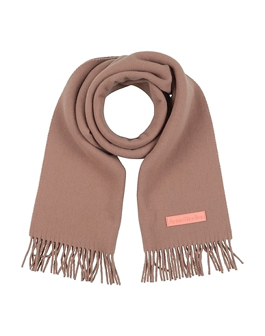 ACNE STUDIOS Scarves and foulards Light brown 100% Wool