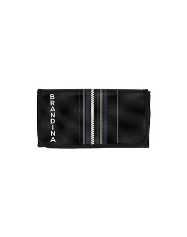 BRANDINA Portafoglio Nero Fibre tessili