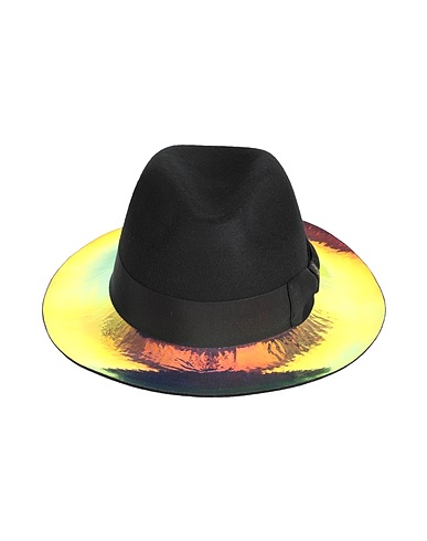 BORSALINO 帽子 ブラック ウール 100%