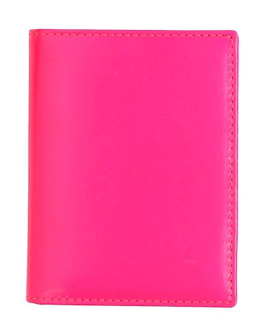 COMME des GARÇONS Wallet Fuchsia Leather