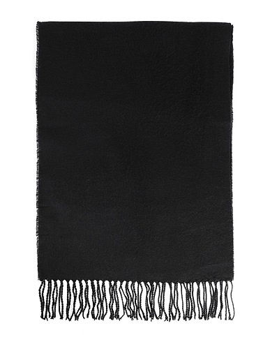 VERO MODA Scarves and foulards Black 50% Acrylic, 50% Recycled polyester