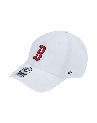 '47 Sombreros 47 Cappellino Clean Up Boston Red Sox BIANCO 100% Algodón