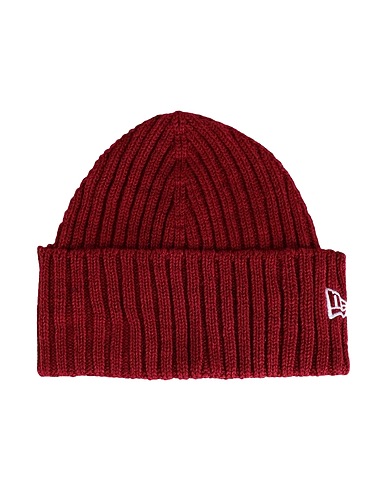 NEW ERA Hat NE RIB SHORT CUFF BEANIE NEWERA 
 Burgundy 60% Polyester, 40% Acrylic