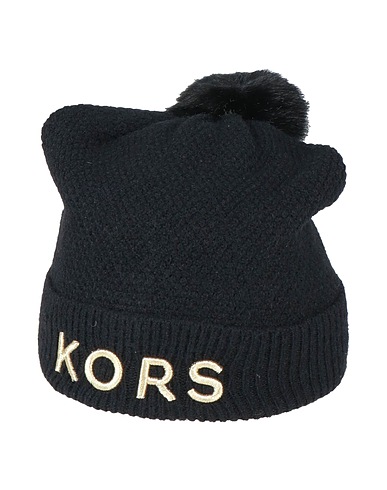 MICHAEL KORS KIDS Cappello Nero 70% Poliestere, 27% Poliammide, 3% Lana