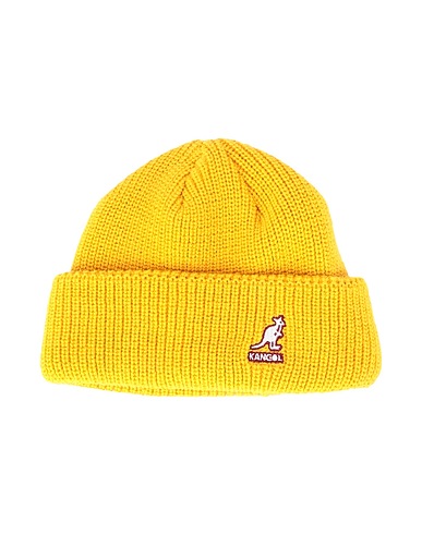 KANGOL Cappello Giallo 86% Acrilico, 14% Nylon