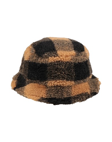 STAND STUDIO Hat Camel 80% Polyester, 20% Wool