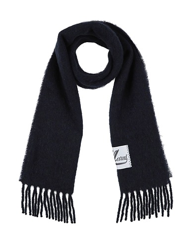 MARNI Sciarpe e foulard Blu notte 80% Lana di alpaca, 20% Poliammide