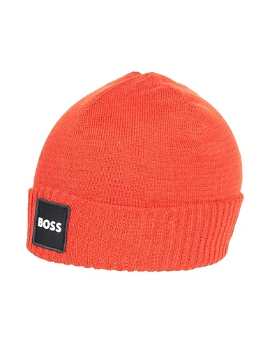 BOSS Hat Rust 41% Polyester, 32% Acrylic, 22% Polyamide, 5% Wool