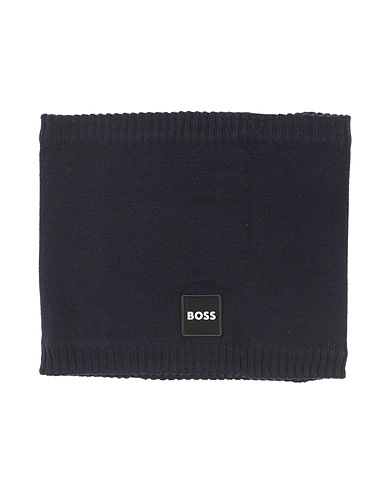 BOSS Schals und Foulards Nachtblau 41% Polyester, 32% Acryl, 22% Polyamid, 5% Wolle