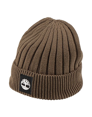 TIMBERLAND Hat Military green 100% Cotton