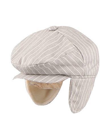 COLORICHIARI Hat Grey 100% Cotton