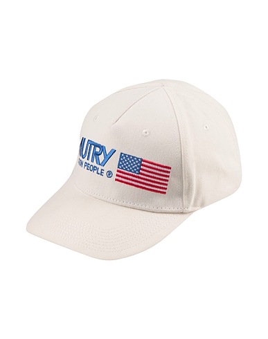AUTRY Hat Off white 100% Cotton
