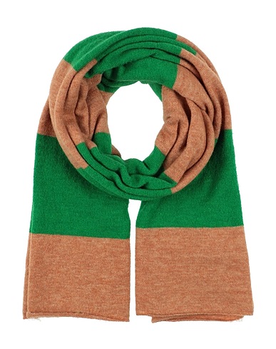 TRUE RELIGION Scarves and foulards Camel 50% Recycled polyester, 30% Polyamide, 11% Acrylic, 6% Wool, 3% Elastane