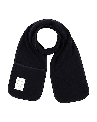 NORSE PROJECTS Scarves and foulards Midnight blue 100% Recycled polyester