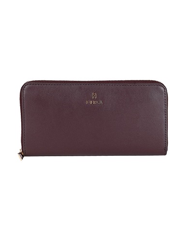 FURLA Wallet FURLA CAMELIA XL ZIP AROUND
 Plum Calfskin