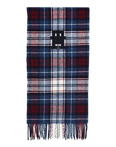 TOMMY HILFIGER Schals und Foulards Blau 98% Wolle, 2% Andere Fasern