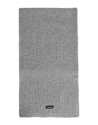 CALVIN KLEIN Sciarpe e foulard Grigio 58% Lana, 25% Cotone, 17% Poliammide