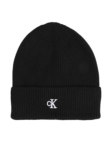 CALVIN KLEIN JEANS Cappello Nero 35% Poliammide, 30% Lana, 30% Viscosa, 5% Cachemire