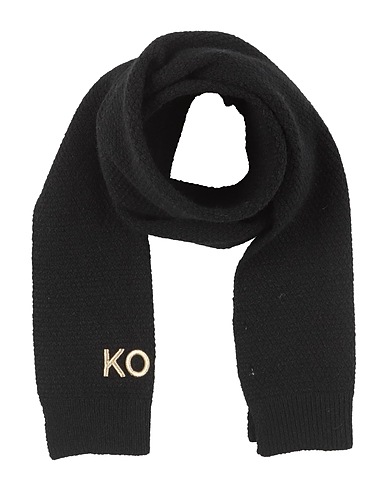 MICHAEL KORS KIDS Scarves and foulards Black 70% Polyester, 27% Polyamide, 3% Wool