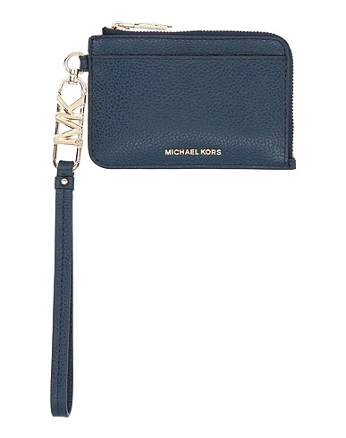 MICHAEL MICHAEL KORS Brieftasche Marineblau 100% Rindsleder