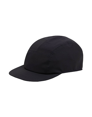 8 by YOOX Hat SKATER CAP W/ FLAT VISOR
 Black 50% Polyester, 50% Polyamide
