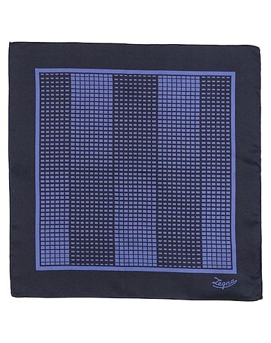 ZEGNA Scarves and foulards Azure 100% Silk