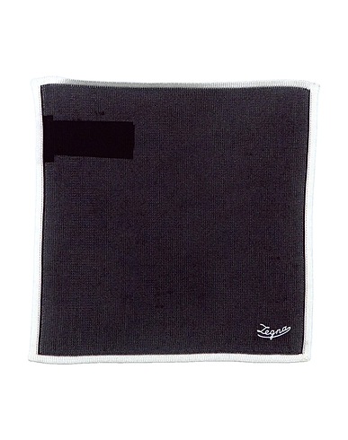 ZEGNA 스카프 및 풀라드 플럼 100% 실크