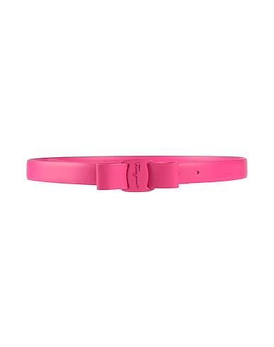 FERRAGAMO Regular belt Fuchsia Soft Leather