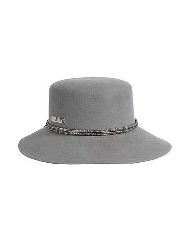 BORSALINO Cappello Grigio 100% Lana