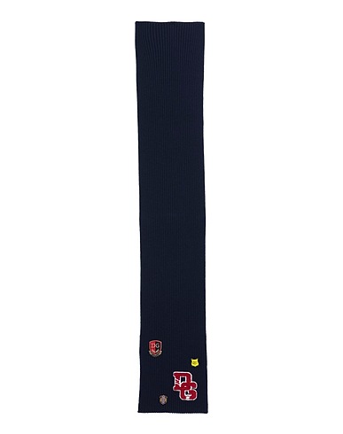 DOLCE&GABBANA Scarves and foulards Midnight blue 100% Virgin Wool