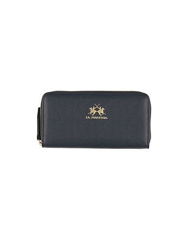 LA MARTINA Portafoglio Blu navy 100% Poliuretano