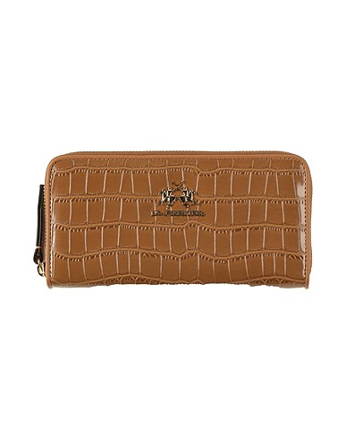 LA MARTINA Wallet Khaki 100% Polyurethane