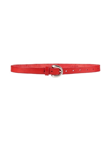 DONDUP Thin belt Antique rose Soft Leather