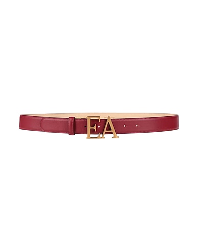 EMPORIO ARMANI Regular belt 100% Cow leather