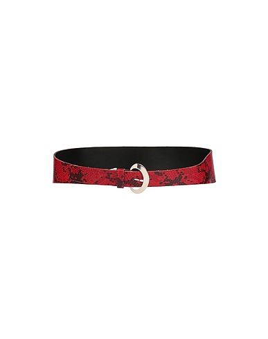 PLEASE Breiter Gürtel Rot 57% Polyurethan, 22% Baumwolle, 21% Polyester