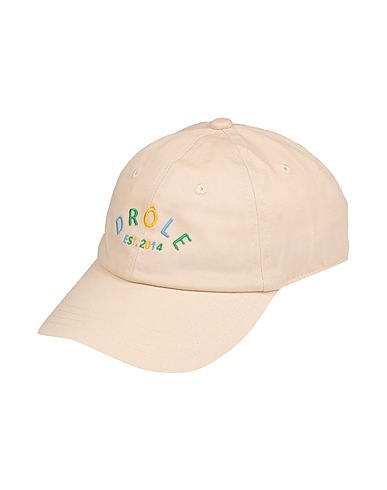 DRÔLE DE MONSIEUR Hat Beige 100% Cotton