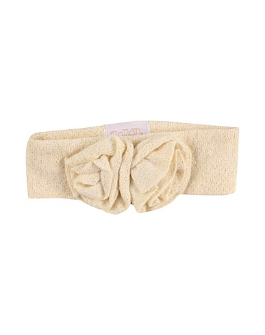 NANÁN Hair accessory Gold 70% Cotton, 20% Acrylic, 4% Elastane, 3% Viscose, 3% Polyester