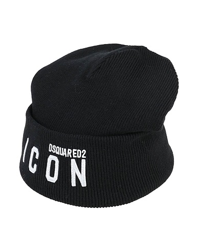 DSQUARED2 Hat Black 100% Wool