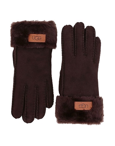 UGG Gloves Dark brown Shearling