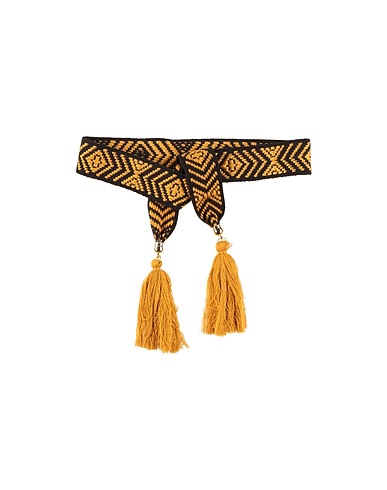 PLEASE Belt Black Textile fibres