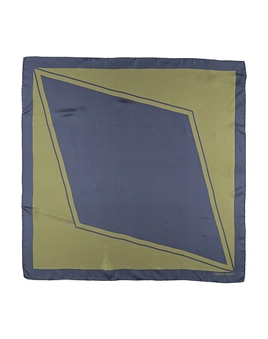 GIORGIO ARMANI Scarves and foulards Sage green 100% Silk