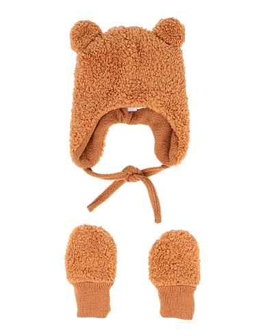 NAME IT® Baby accessories set Camel 100% Polyester