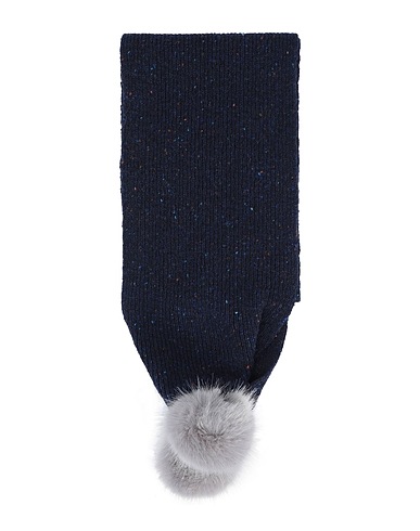 PAUL SMITH Scarves and foulards Midnight blue 100% Wool