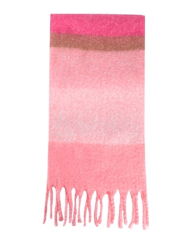 PIECES Scarves and foulards Pink 50% Polyester, 50% Recycled polyester