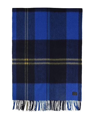 PAUL SMITH Schals und Foulards Blau 100% Lammwolle